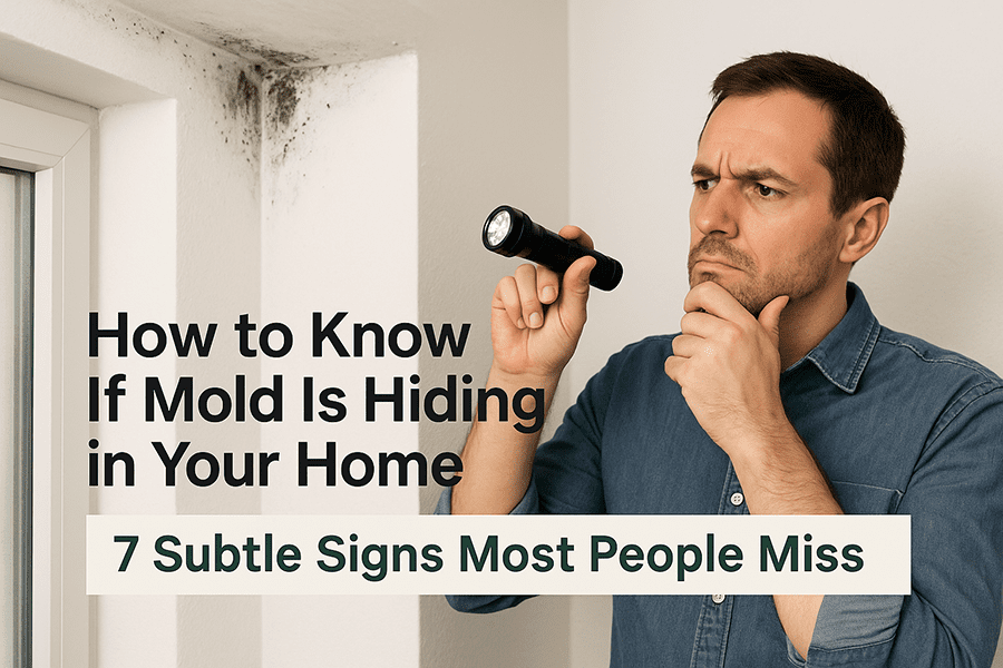 How to Know If Mold Is Hiding in Your Home